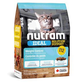 Корм Nutram I12 Ideal Solution Support Weight Control Cat сухий для дорослих котів з надмірною вагою 1.13 кг