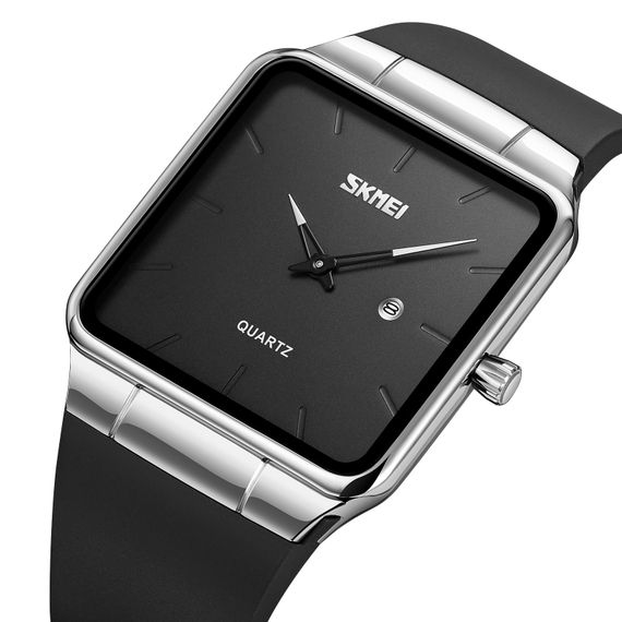 Наручний годинник Skmei 1961SIBK Silver-Black | Зображення 1