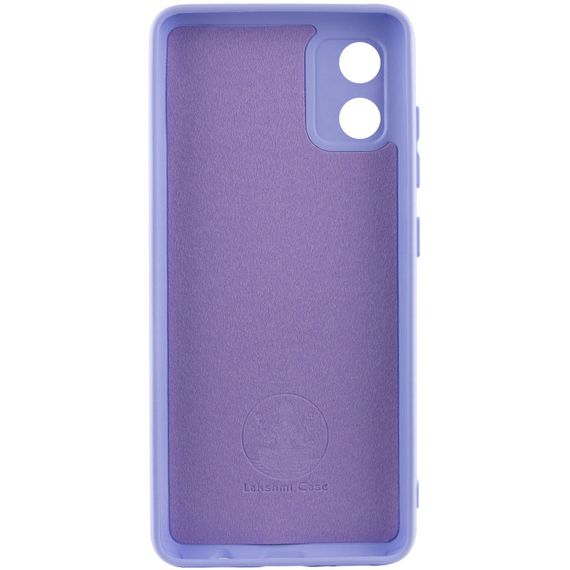Чохол Silicone Cover Ummi Lakshmi Full Camera (AA) для Motorola Moto E13 Бузковий / Dasheen | Зображення 1