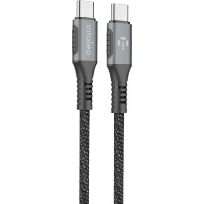 Дата кабель USB-C to USB-C 2.0m CBGPD100WTT2 100W Intaleo (1283126559570) (1283126559570)