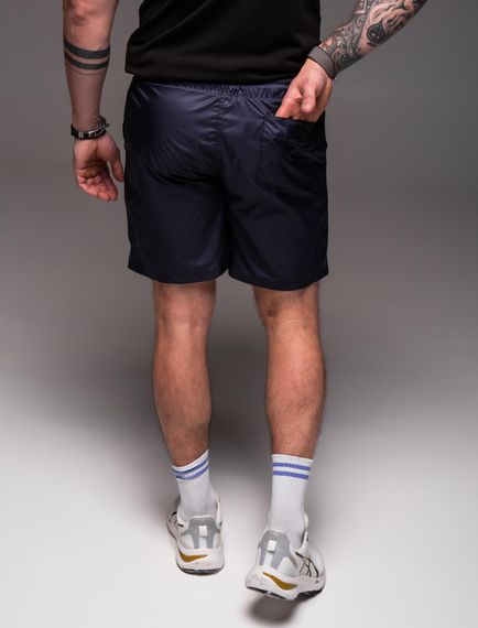 Мужские легкие шорты из плащевки внутри с сеткой RA2040, цвет синий, размер S | Зображення 2