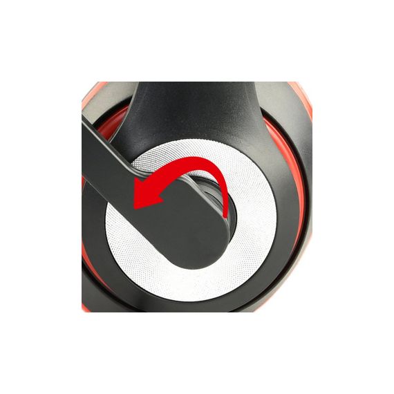 Навушники Gembird MHS-03-BKRD Black/Red (MHS-03-BKRD) | Зображення 2