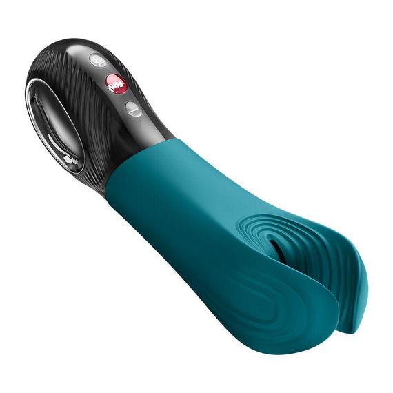 Вібратор для пеніса Fun Factory MANTA Bottle Green, підходить для парних ігор Sex Aura | Зображення 1