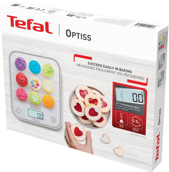 Ваги кухонні Tefal BC50D4V0 Optiss Cake Pops | Зображення 7