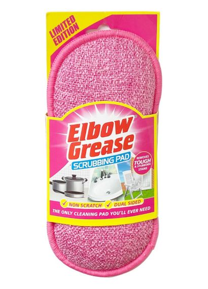 Губка для чистки абразивная Elbow Grease Scrubbing Pad Pink 1 шт