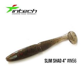 ".Приманка Intech Slim Shad 4 "(5 шт) (IN56)