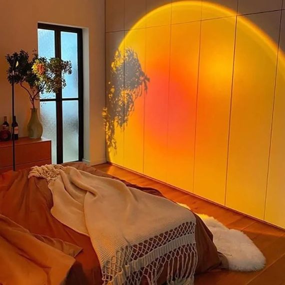 Лампа Атмосферна Проекційний Світильник ЗАКАТ Atmosphere Sunset KL-747 Lamp Q07 | Зображення 6
