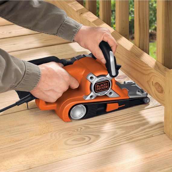 Шліфмашина стрічкова мережева BLACK+DECKER KA88 | Зображення 1