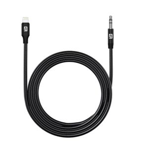 Кабель мультимедийный Lightning to 3.5mm M 1.0m black Armorstandart (ARM76889)