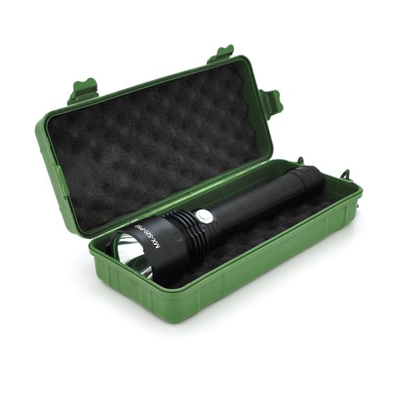 Ліхтар ручний POWERMASTER MX-520-P50, 1LED XPE led, 3.5W, 5 режими, 2х 26650/9800mah, Black, IP40, кабель USB-micro, 250х62х35мм, | Зображення 2