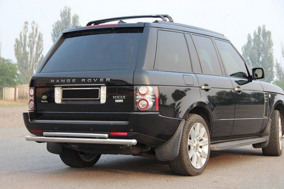 Задня дуга AK002-Подвійний (нерж.) для Range Rover III L322 2002-2012рр