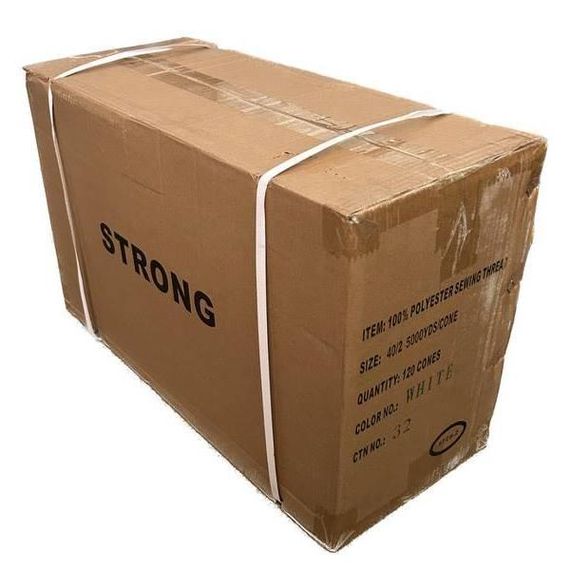 Нитка швейна STRONG 40/2 4000 ярдів Біла | Зображення 3