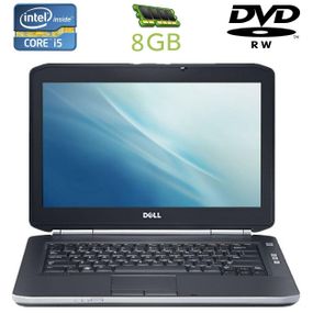 Ноутбук Dell Latitude E5430 / 14" (1600x900) TN / Intel Core i5-3210M (2 (4) ядра по 2.5 - 3.1 GHz) / 8 GB DDR3 / 320 GB HDD / Intel HD Graphics 4000 / DVD-RW б/в