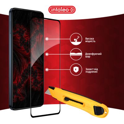 Стекло защитное Intaleo Full Glue Moto G84 Black (1283126582363) | Зображення 4