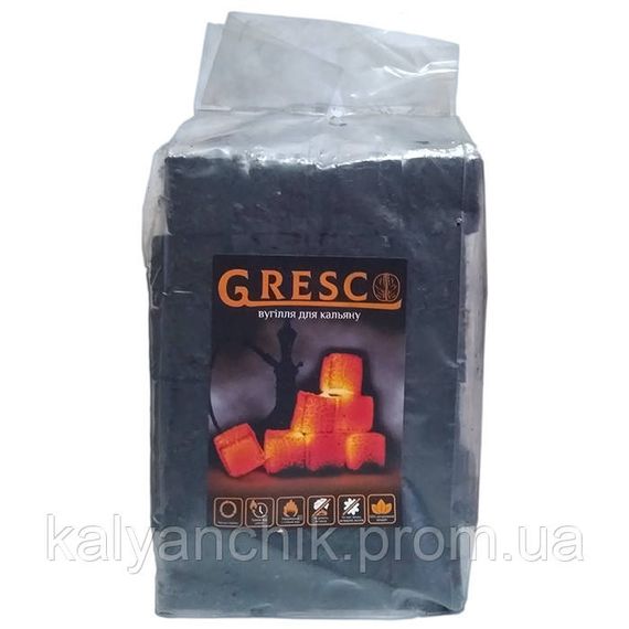 Вугілля для кальяну Gresco 1 кг у ляльці