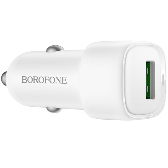 АЗП Borofone BZ34 Cloud QC3.0 18W (1USB-A) White | Зображення 3
