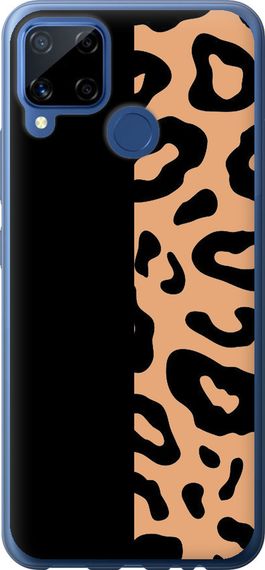 Чехол на Realme C15 Пятна леопарда "4269u-2063-17620"
