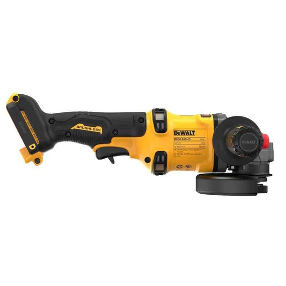 Шлифмашина угловая - болгарка аккумуляторная бесщёточная DeWALT DCG418SHDN | Зображення 2