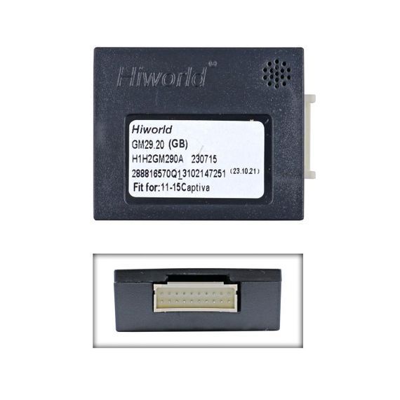 Перетворювач сигналу серії QIV адаптер CAN-BUS Chevrolet QBR CV1202