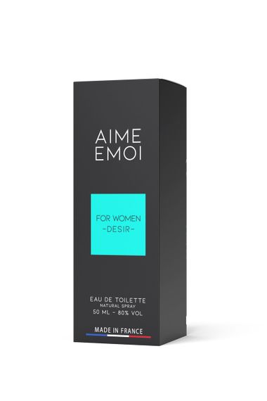 Туалетна вода з феромонами для жінок RUF AIME EMOI, 50 ml Sex Aura | Зображення 2