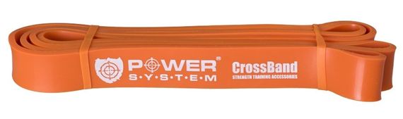 Эспандер-петля (резинка для фитнеса и кроссфита) Павер систем PS-4052 CrossFit Level 2 Orange (сопротивление | Зображення 1