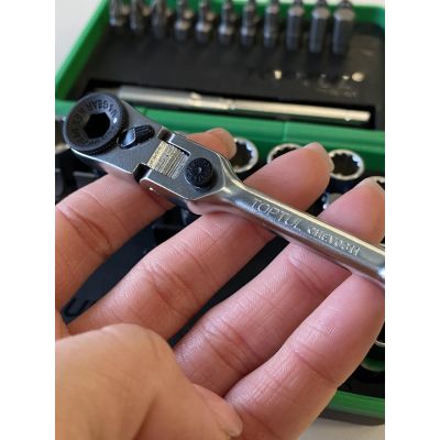 Набор бит Toptul и головок с трещоткой 1/4&quot; 41шт. (12-гр.) (GADW4502) | Зображення 4