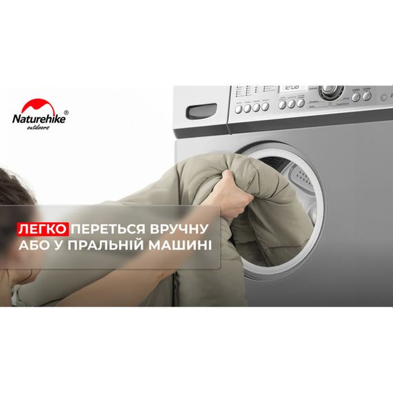Спальник з капюшоном Naturehike M400 NH20MSD02, (1°C), правий, сірий | Зображення 7