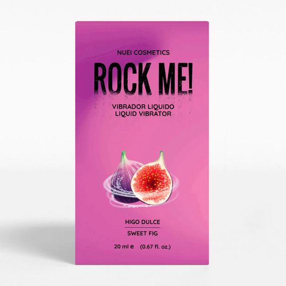 Рідкий вібратор смак: солодкий інжир ROCK ME!, 20 мл Nuei (Іспанія) Sex Aura | Зображення 2