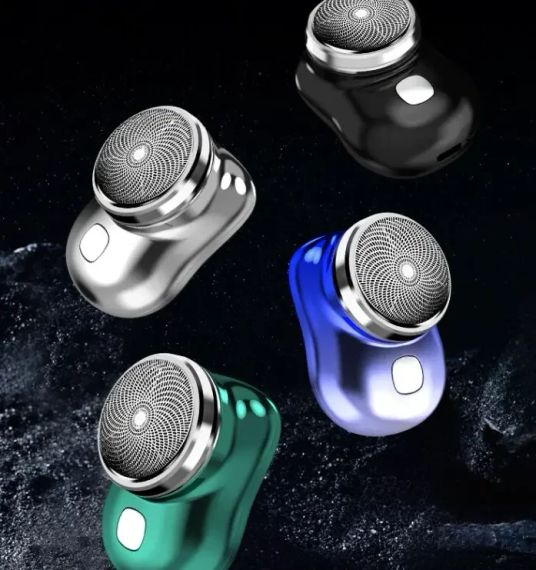 Акумуляторна міні бритва Ckeyin 10P електробритва бездротова роторна, для чоловіків, дорожня | Зображення 1