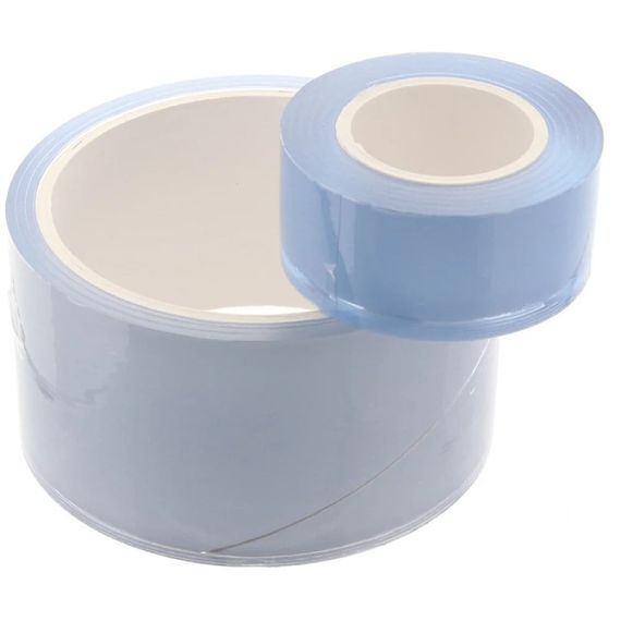 Набор БДСМ WhipSmart Bondage Tape лента для бондажа прозрачная с черной маской для глаз sexstyle | Зображення 2