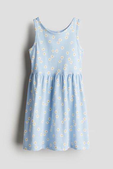 Дитячий сарафан для дівчинки H&M 110-116 см Блакитний (250530006C)