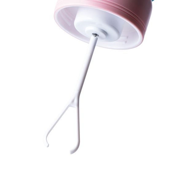 Пляшка-шейкером для води 380 мл з ручкою Рожевий HPLN011 | Зображення 2