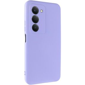 Чохол TPU GETMAN Liquid Silk Full Camera для Xiaomi Redmi 15 (EU) Бузковий / Light purple