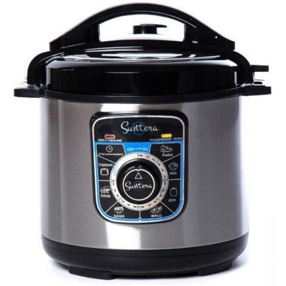 Мультиварка с поддержкой температурного режима SUNTERA, Антипригарные мультиварки рисоварки AU-66 | Зображення 6