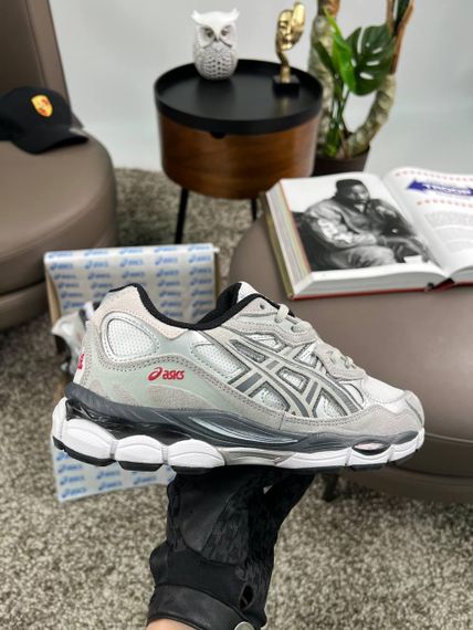 Кросівки ASICS Gel-NYC Grey Silver , текстиль , В'єтнам 39 24.5 см | Зображення 6