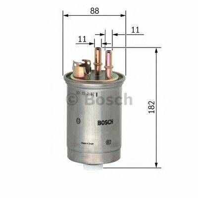 Фільтр паливний BOSCH 0450906452 на FIAT PUNTO (188)