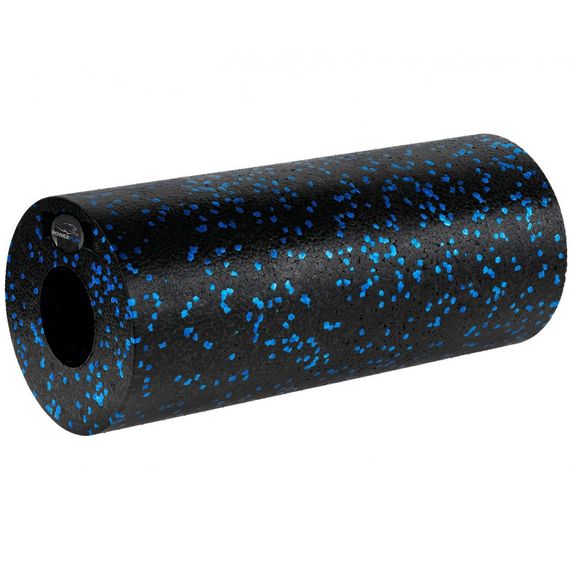 Массажный ролик (роллер) гладкий Паверплей PP-4348 2 in 1 EPP Foam Roller Черно/Синий (33x14см.) | Зображення 2
