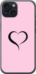 Чохол на iPhone 15 Серце 1 із силікону FCh_004182