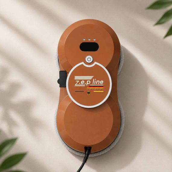 Робот для миття вікон автоматичний з пультом Zepline ZP-00375 Коричневий 90 Вт коричневий