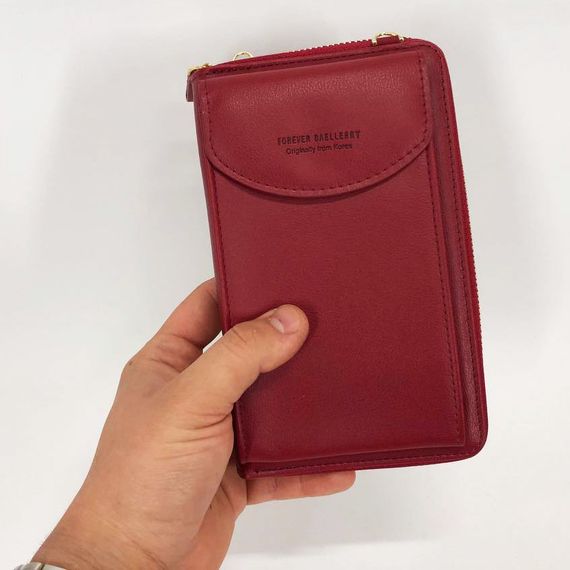 Жіночий клатч-шумка BAELLERRY Forever Young, гаманець сумка з відділенням для телефону. Колір: рожевий | Зображення 7