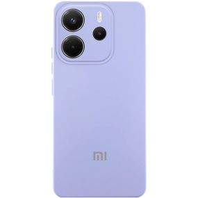 Чохол Silicone Cover Lakshmi Full Camera (AA) with logo для Xiaomi Redmi Note 14 4G (Int. version) Бузковий / Dasheen