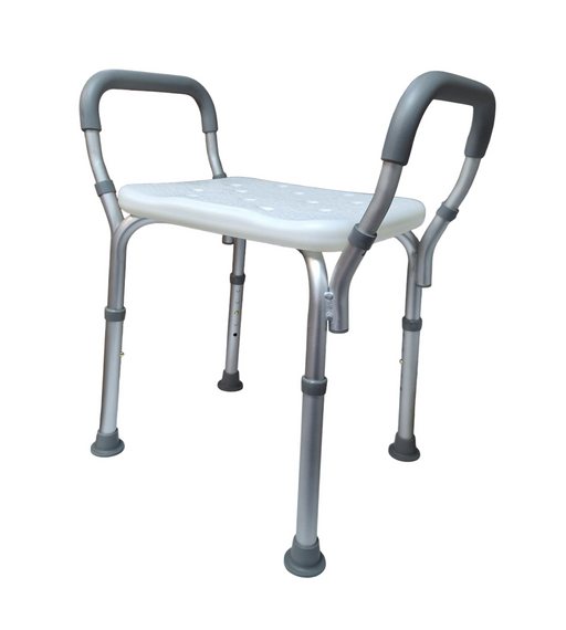 Стілець для душу та ванної з підлокітниками, регульований по висоті, протиковзний 57103A00 | Зображення 1