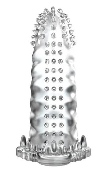 Насадка на член Brave Man рельєфна без вибрации sexstyle | Зображення 4