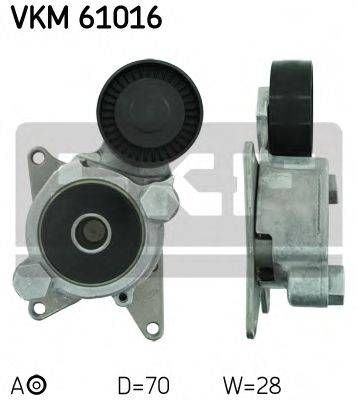 Натяжний ролик поліклинового реміня (Вир-во SKF) SKF VKM61016 на LEXUS IS II седан (GSE2_, ALE2_, USE2_)