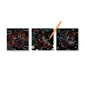 Набор для творчества  гравюры "Феи" 300218, 3 гравюры в наборе