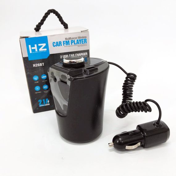 Fm трансмиттер в машину H26+BT BX6, Mp3 для машины в прикуриватель, Блютуз автомобильный передатчик XC-16 | Зображення 9