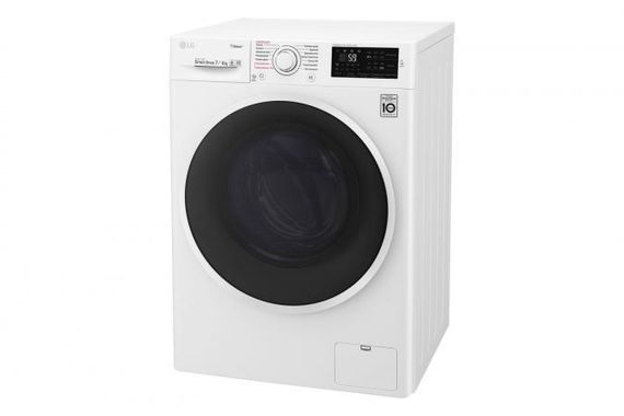 Стир.-сушильная машина LG F2J6HG0W, 7кг (4кг), 1000, В, Пар, глубина 45см, Дисплей, Инвертор, Белый (F2J6HG0W) | Зображення 5