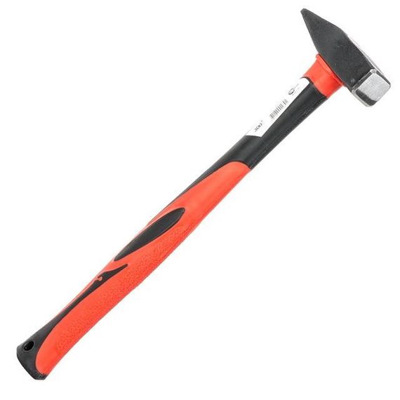 Молоток 300 г.ручка з фібергласу INTERTOOL HT-0203 | Зображення 6