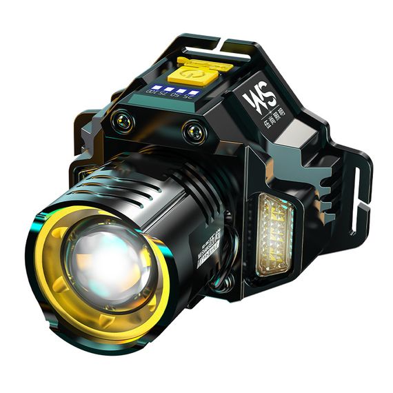 Мощный налобный фонарик с бесконтактным управлением (сенсором жеста) | Зображення 2