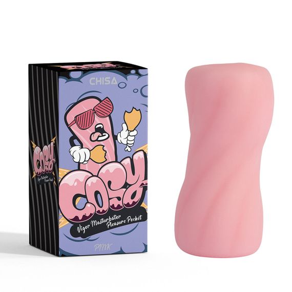 Мастурбатор яйцо Chisa COSY Vigor, розовый Sex Aura